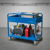 Nouvelle nettoyeuse à haute pression 400 bars, nettoyeuse industrielle à jet d'eau avec pression réglable pour le nettoyage extérieur