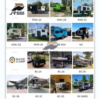 Tiny Camper Wohnmobile Camper Eco Rv 22Ft Off-Road Rv Caravan Caravan Fold Out Best Off Road Rv Camper Trailer