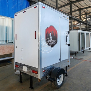 Wholesale Container Toilets with Shower Washroom Restroom <b>Trailers</b> Portable Luxury Vip Mobile Toilet <b>Trailer</b> - Product Image 3