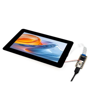 จอแสดงผลแบบสัมผัสแบบคาปาซิทีฟ DSI ขนาด 7 นิ้ว, 1280x720 พิกเซล, แผง IPS, แผงกระจกนิรภัยแบบ Optical Bonding - Product Image 4