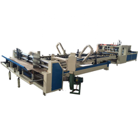 Machine automatique de pliage et de collage de boîtes en carton, machine de fabrication de boîtes en carton