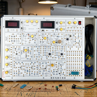 Boîte d'expérimentation de circuits numériques et analogiques |   Équipement de formation électronique métallique pour laboratoire d'ingénierie