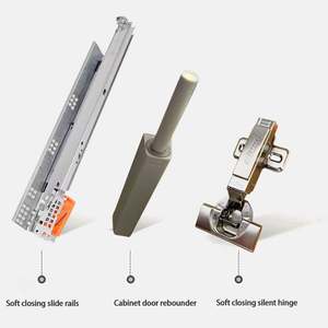 Modern Luxury Solid Custom Practical Designs MDF Door Wall Design Clothes Organizers Hotel Home Bedroom Closet Storage <b>Wardrobes</b> - Product Image 3