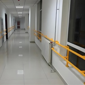 Barandillas de acero inoxidable Ji Tu con capacidad de carga de 300 kg, antideslizantes, para personas mayores y discapacitadas en pasillos y escaleras. - Product Image 1