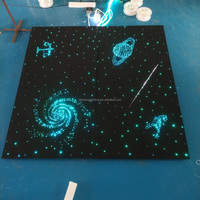 Panneaux de plafond en fibre optique LED RGB faciles à installer, étoiles, ciel nocturne, système de changement d'étoiles, étoiles avec taille et design personnalisés