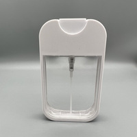 Nouveau design de pompe de bouteille de pulvérisateur de désinfectant de parfum de carte de PE en plastique 30ml 40ml 45ml 50ml capacité crème de sérigraphie eau liquide