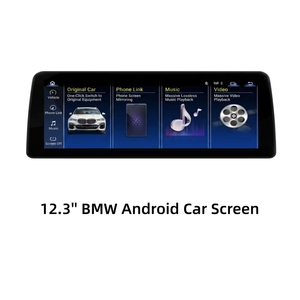Écran tactile LCD <span class=keywords><strong>Lenyo</strong></span> 12,3 pouces avec système Android, GPS et lecteur multimédia pour connexion BMW 2016-2017 X1 (NBT) - Product Image 1