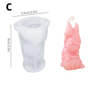 Christmas Snowman Tree Silicone Mold DIY Craft Plaster Mold For Holiday Decorations - Product Image 4