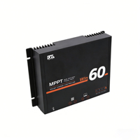 Contrôleur de charge solaire MPPT 12V 24V 60A avec protection IP54 Bluetooth, puissance PV maximale 800W/1600W pour camping-car et caravane