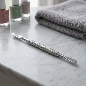 Pousse-cuticules double face réutilisable en acier inoxydable – Outil de manucure et de soin des cuticules double usage de haute qualité - Product Image 4