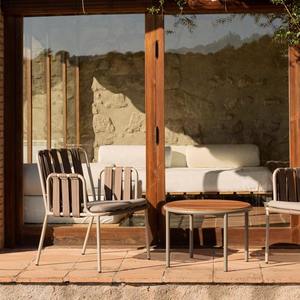 Conjunto de Jardín, Mesa y Sillas de Ratán, Diseño Contemporáneo Resistente al Agua para Patio y Balcón - Product Image 4