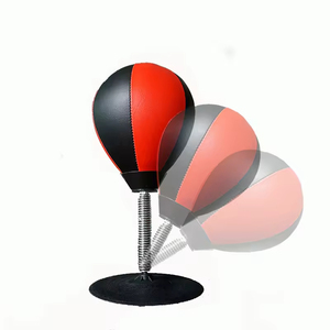 <span class=keywords><strong>Sac</strong></span> <span class=keywords><strong>de</strong></span> <span class=keywords><strong>frappe</strong></span> anti-stress <span class=keywords><strong>de</strong></span> bureau en cuir PU robuste, ballon <span class=keywords><strong>de</strong></span> boxe durable sur pied pour table <span class=keywords><strong>de</strong></span> bureau - Product Image 3