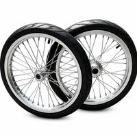 Ensemble de roues avant et arrière Sur-Ron Light Bee X LBX de 17 pouces, amélioration des performances sur route et sur piste, en alliage d'aluminium, montage direct
