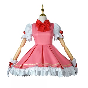 Disfraz de Cosplay de Sakura Kinomoto, Disfraz de Anime Japonés de Sirvienta de Gato, Disfraz de Estudiante Lolita - Product Image 4