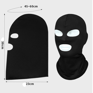HZM-25530 nouveau Design 2 trous 3 trous CS cyclisme moto <span class=keywords><strong>cagoule</strong></span> extérieur doux <span class=keywords><strong>cagoule</strong></span> chapeau cyclisme Ski masque - Product Image 3