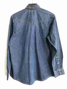 Camicia in <span class=keywords><strong>denim</strong></span> occidentale con 2024 a bottone a pressione - Product Image 2