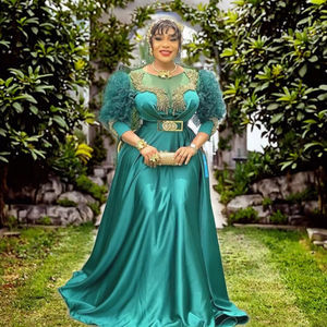 Hauts jupes 2 pièces ensembles femmes grande taille à manches longues coton Modal tenues africain Dashiki Ankara fêtes de mariage été printemps - Product Image 2