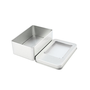 민트 사탕 용 힌지 뚜껑이있는 직사각형 맞춤형 주석 상자 초콜릿 액세서리 작은 선물 - Product Image 5