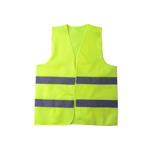 Gilet de <span class=keywords><strong>s</strong></span>écurité industriel réfléchissant routier Aoke ANSI Classe 2 EN ISO 20471 Haute visibilité Tissu tricoté 80g - Product Image 3