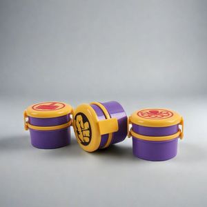 Nuevo Molinillo Creativo con Forma de Olla a Presión, 67 mm, 4 Piezas, Molinillo de Hierbas de Plástico Premium - Product Image 5