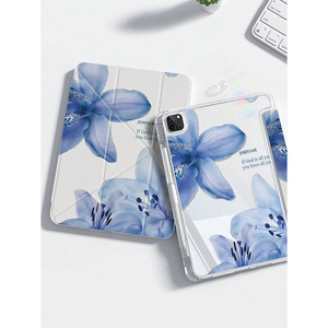 Y‑Fold Hard iPad Case With Pen Slot Protective Cover for iPad 9th Gen 10.2 Air5/6/<b>7</b> Pro 11 Inch <b>Tablet</b> - Product Image 1