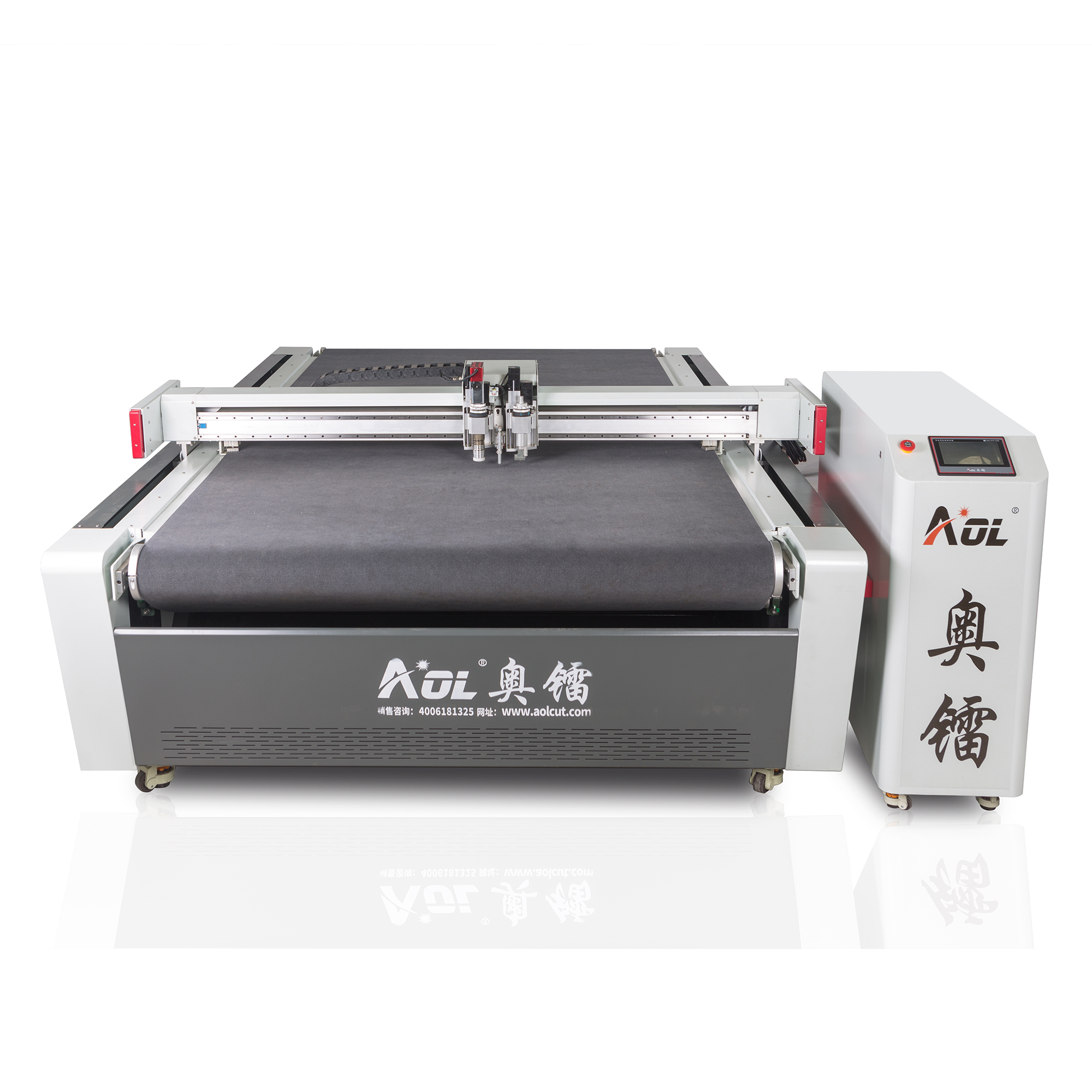 Machine de découpe de tissu automatique CNC par couteau oscillant machine de découpe de tissu couteau droit