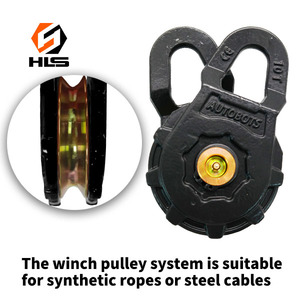 4X4 Offroad Phục Hồi Khẩn Cấp Công Cụ 20 Tấn Giả Mạo Cam <span class=keywords><strong>Snatch</strong></span> Ròng Rọc Khối Tời Phụ Kiện Cho ATV - Product Image 3