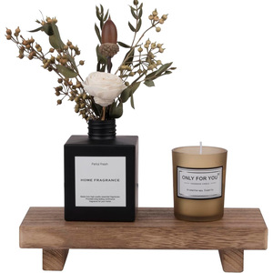 Étagère d'aromathérapie rectangulaire en bois, sur pied, durable, pour produits de soins personnels - Product Image 1