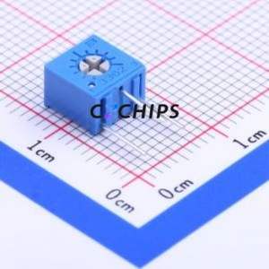 3362X-1-203LF Adjustable Resistor / <b>Potentiometer</b> Through hole Component (THT)-3P,7x6.6mm Resistor 20kOhm 10% 500mW 100ppm/ - Product Image 1