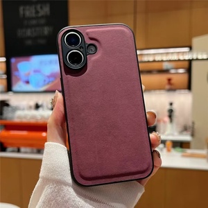 Nueva Funda de Teléfono Móvil de Cuero Premium Mate de Lujo a Prueba de Golpes para iPhone 16 15 14 Plus 13 12 Mini 11 Pro Max XS XR SE3 7 8 Plus - Product Image 6