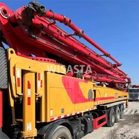 Chine Ingénierie de construction d'occasion Putzmeister Cifa Sany 66m 67m 68m Camion pompe à béton monté sur camion Prix de vente