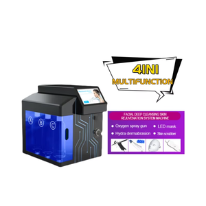 2025 nouveau 4 en 1 eau <span class=keywords><strong>Aqua</strong></span> Peel nettoyage Hydra Dermabrasion élimination de la tête noire Jet d'oxygène soins du visage Machine de rajeunissement de la peau - Product Image 1