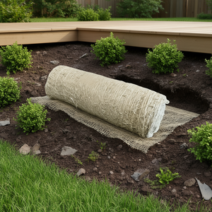 Malla de Yute para Protección de Taludes, 4 pies x 112 pies, Ecológica y Duradera para Proyectos de Paisajismo - Product Image 2