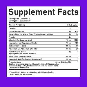 Reliable Quality Daily Fiber Powder Probiotic Blend and Vitamin C Controls Hunger and Cravings <b>Protein</b> Powder - Product Image 2