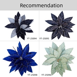 Hoạt hình cao cấp nhân tạo Hoa Trạng Nguyên trang triển-giáng sinh Xmas cây trang trí, Nhà Bên & Lễ Hội tổ chức sự kiện trang trí - Product Image 4