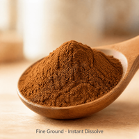 Poudre de thé noir biologique décaféiné, mouture fine, pour la pâtisserie, le chai et la fabrication de glaces, vente en gros, qualité alimentaire
