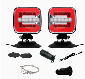 <span class=keywords><strong>Feux</strong></span> <span class=keywords><strong>arrière</strong></span> de <span class=keywords><strong>remorque</strong></span> <span class=keywords><strong>sans</strong></span> <span class=keywords><strong>fil</strong></span> à LED et <span class=keywords><strong>feux</strong></span> de voiture avec montage magnétique 12V Modèles les plus vendus en Europe et en Amérique - Product Image 2