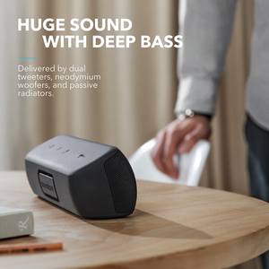 <span class=keywords><strong>Altavoz</strong></span> <span class=keywords><strong>Bluetooth</strong></span> Original <span class=keywords><strong>Anker</strong></span> <span class=keywords><strong>Soundcore</strong></span> Motion+, <span class=keywords><strong>Altavoz</strong></span> <span class=keywords><strong>Inalámbrico</strong></span> HiFi Portátil, <span class=keywords><strong>Altavoz</strong></span> Exterior Impermeable con Control por Aplicación - Product Image 4