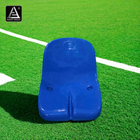 Haute qualité Durable PP milieu dossier en plastique stade tribune chaise étanche gradin chaises sièges de stade fixes