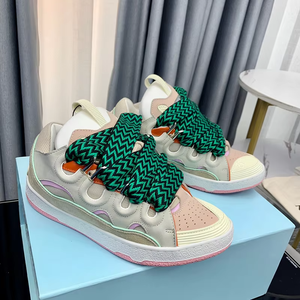 2026 New <b>Top</b> Quality Luxury Designer Sneakers Popular logo Classic Flat Men's Women's Famous Customize logo Genuine Shoes - Product Image 6