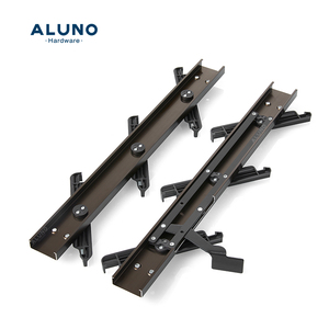 Nhà Máy Giá thông gió <span class=keywords><strong>Louvre</strong></span> cửa sổ Gallery khách sạn kích thước lớn khung màu đen đóng cửa louver cửa - Product Image 5