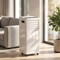 Climatiseur portable 3000 BTU R290 à économie d'énergie pour voiture et hôtel, marché américain, refroidissement uniquement, télécommande