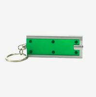 Porte-clés LED promotionnels personnalisés avec logo, simple, lumineux, publicitaire