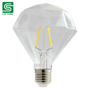 Vintage E27 LED Decorative Warm White Filament Dimmable 4W LED Retro Look Solitaire Light Bulb