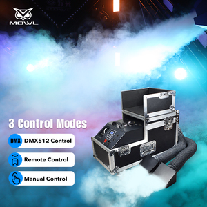 Effets de scène DMX à distance 3000W Double <span class=keywords><strong>sortie</strong></span> scène basse Machine à brouillard Machine à fumée à base d'eau - Product Image 2