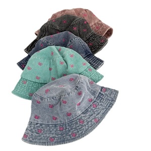 Alta calidad nuevo diseño mujeres verano Popular resistencia UV logotipo personalizado cubo pescador cuerda Camping al aire libre cubo sombrero - Product Image 1