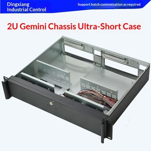 Qway K236 Chassis Server Ultra-compatto 2U 360, 2 Nodi Gemini, Doppia Scheda Madre ITX, Controllo Industriale Montabile su Rack - Product Image 6
