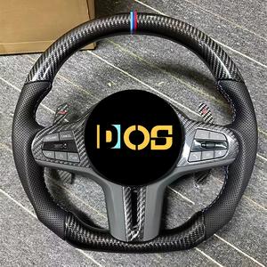 Volante de Fibra de Carbono con Calefacción para <span class=keywords><strong>BMW</strong></span> Serie 3 G20 G30 G21 G22 G23 320i 325i 330i 2019 2020 <span class=keywords><strong>2023</strong></span> - Product Image 1