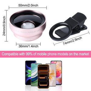 Soporte Universal Manual para Teléfono Móvil con Lente de Zoom MoYing de 0.45X y 50mm de Diámetro para Telescopio - Product Image 5