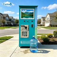 Distributeur d'eau extérieur Carlos New Color RO, accepte les pièces de monnaie, les billets de banque, les codes QR, les cartes IC et les paiements par voiture, pour usage communautaire
